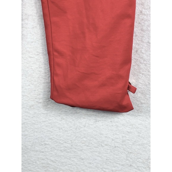 Kate Spade Jackie Bow Capri Pants Red Size 2 Slim Fit Cropped Ankle ✨READ✨1529 - Picture 6 of 12